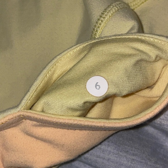 Lululemon yellow shorts - Picture 3 of 3